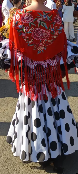 Traje flamenca
