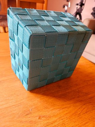 Caja organizadora turquesa