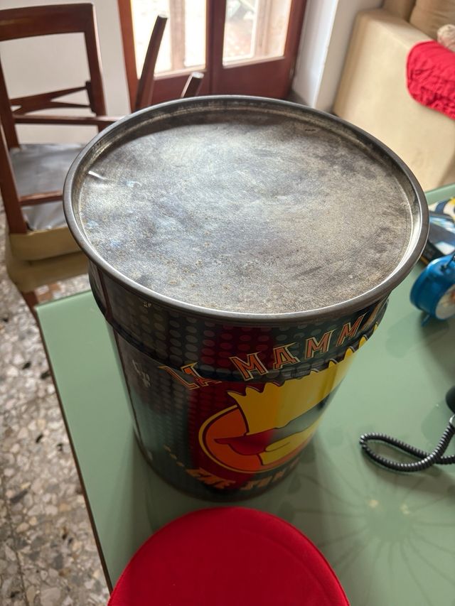 Bidone Pouff Simpsons anni '90