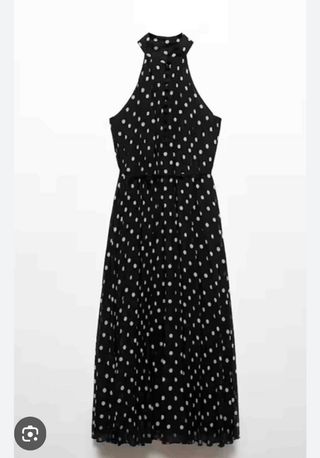 Vestido lunares Mango - S