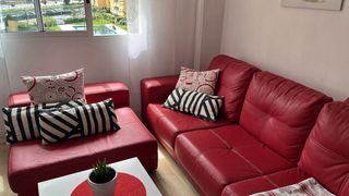 Sofá chaise longue rojo (Oferta Semanal) 250€