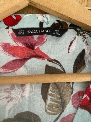Camisa fluida zara