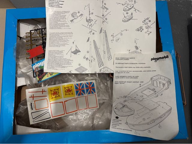 Barco Pirata Playmobil 3550. Articulo de colección