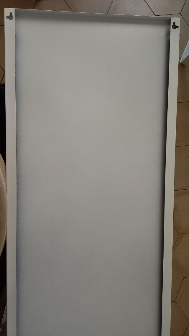 Tablero de notas magnético blanco