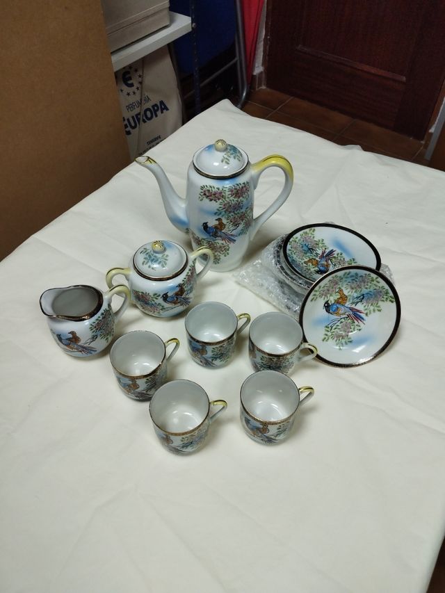 Juego café 5 servicios japones