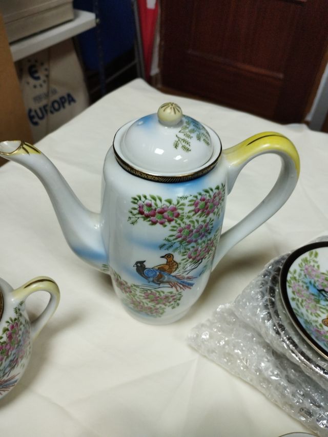 Juego café 5 servicios japones