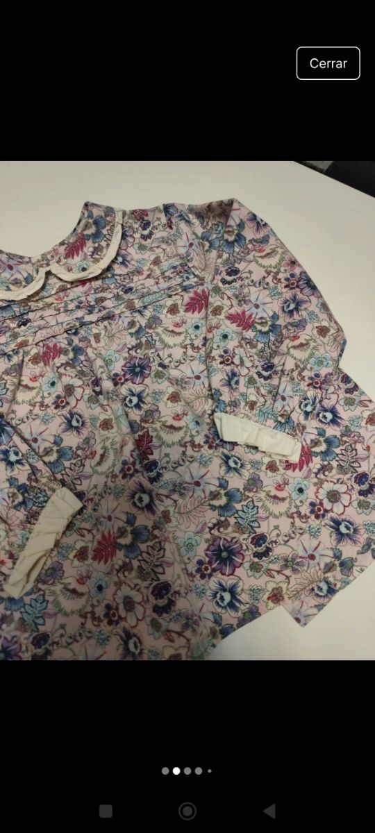 Camisa floral niña