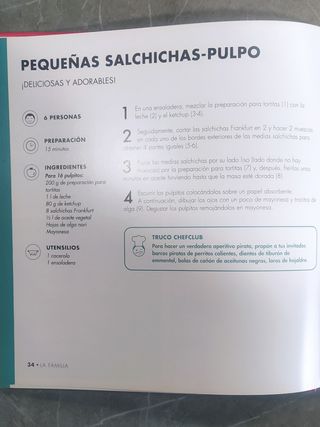 Dos libros con recetas auténticas