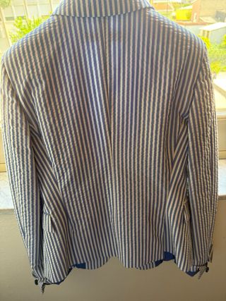 Blazer Daniele Alessandrini a righe