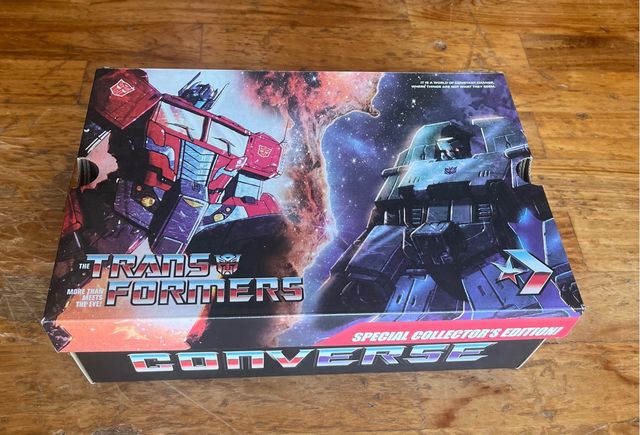 Converse AllStar Edición Especial Transformers  Decepticons Talla 42