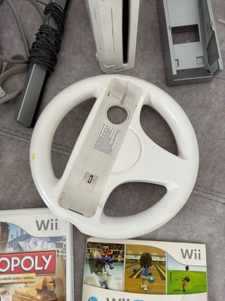 Wii + juegos y accesorios