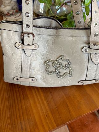 Bolso Tous beige auténtico, displngo de otro choco