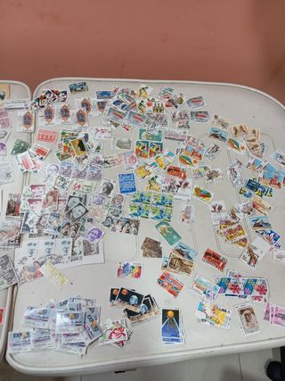 Sellos de España y algunos de Italia