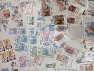 Sellos de España y algunos de Italia