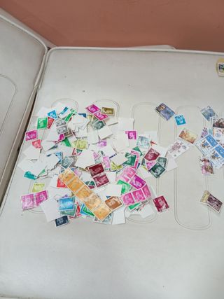 Sellos de España y algunos de Italia