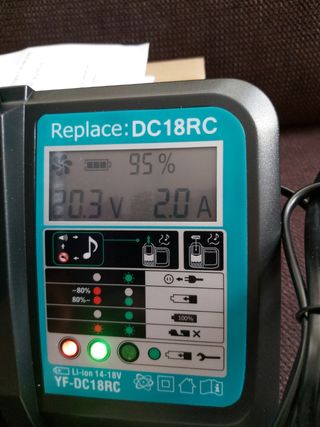 Cargador digital baterías Makita