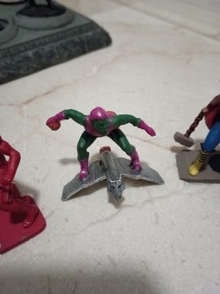 Figuras Marvel: Spiderman, Thor, Daredevil