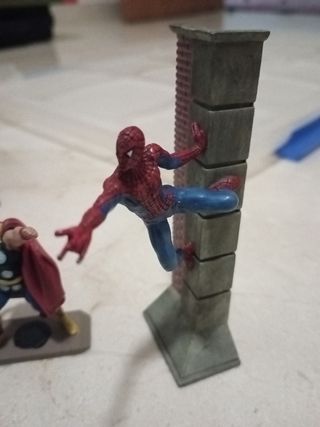Figuras Marvel: Spiderman, Thor, Daredevil