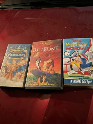 Cassette vhs originali