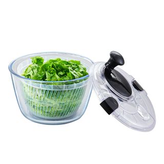 Centrifuga per Pulizia Insalata in Vetro 4,5L, Lav