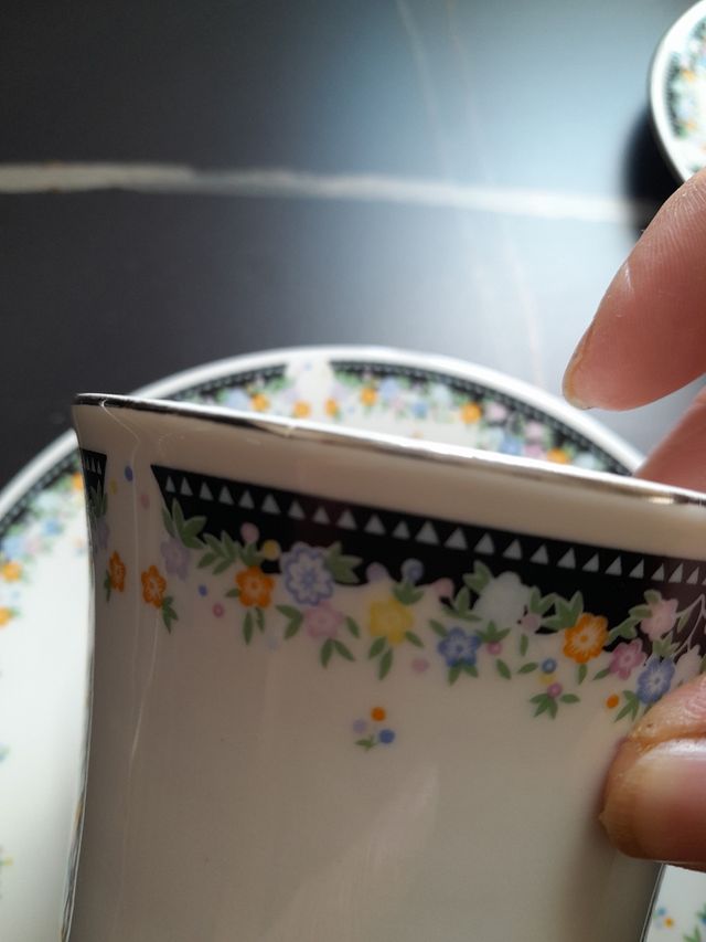 Tazas con platos