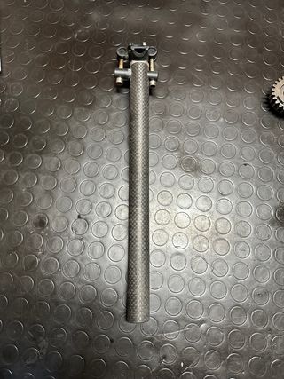 regisella/ supporto in fibra di carbonio 27mm