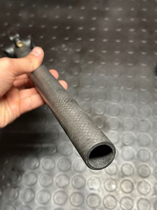 regisella/ supporto in fibra di carbonio 27mm