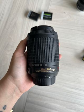 Nikon D5200 + 3 objetivos