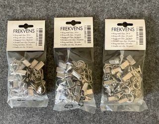 Anillas Clip Cortinas