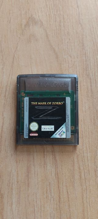 Jogo Game Boy Color The Mask of Zorro