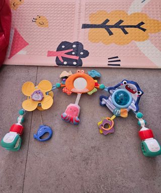 Arco juguetes bebe para hamaca, cuna o coche