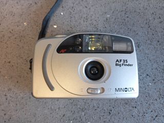 Minolta AF35 Big Finder - Cámara compacta plata