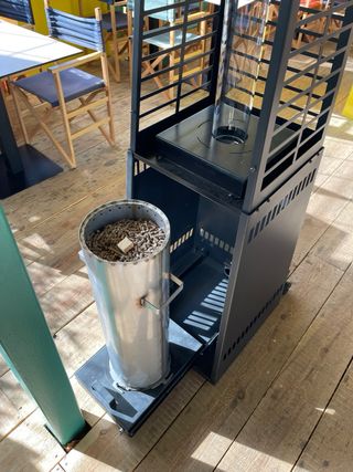 Estufa de pellets ecológica