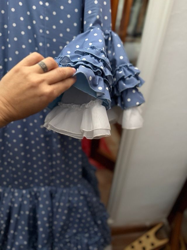 Vestido Flamenca Asthid Khole lunares