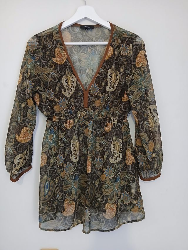 Blusa floral El Corte Ingles