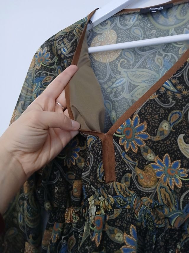 Blusa floral El Corte Ingles