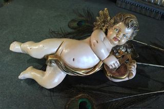 Ángel Músico, Escultura Religiosa, Antiguo Ángel