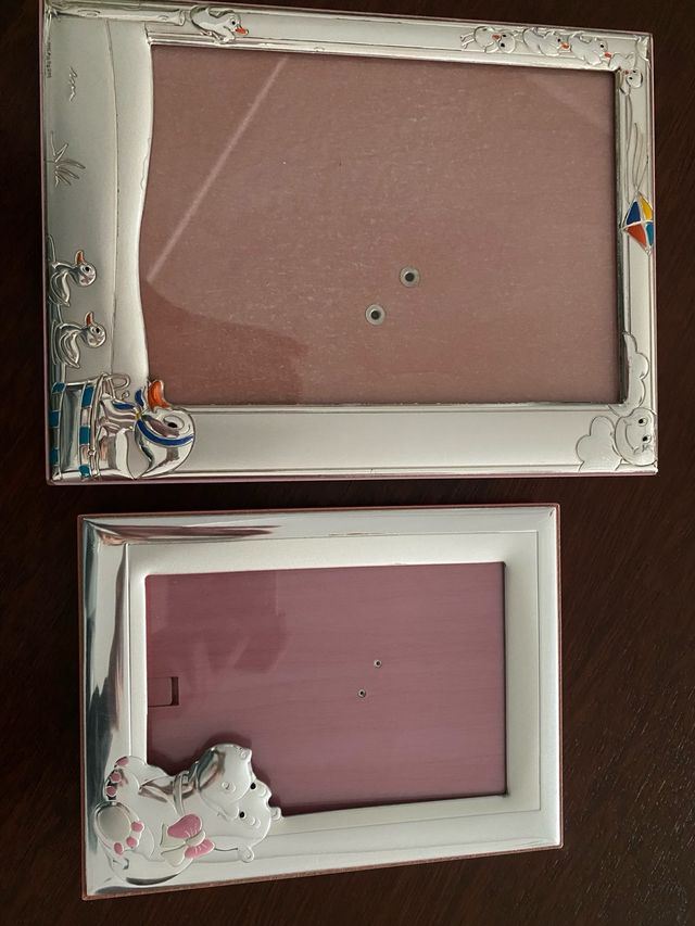 Marcos fotos plata bebé