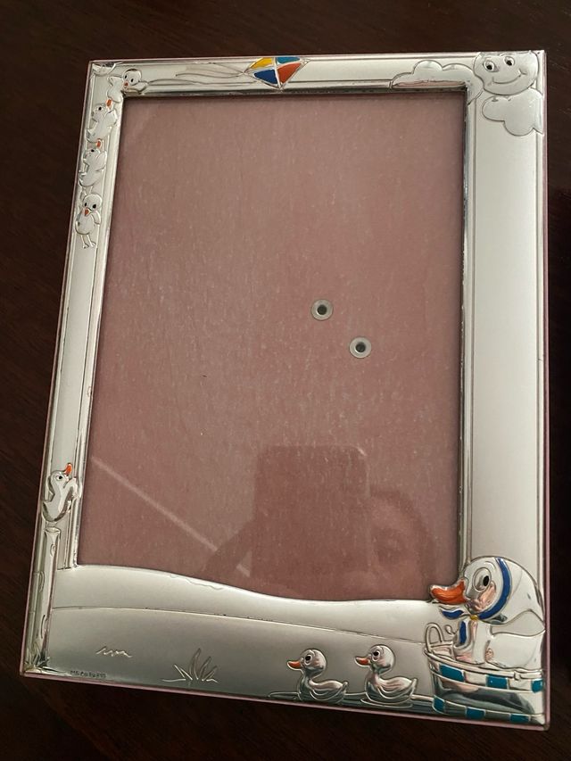 Marcos fotos plata bebé