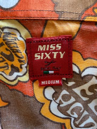 Blusa donna tg M Miss Sixty Vintage