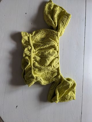 Top de punto,algodón,zara.