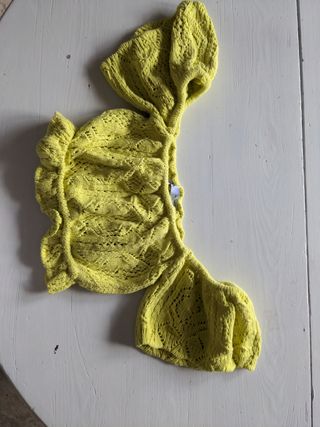 Top de punto,algodón,zara.