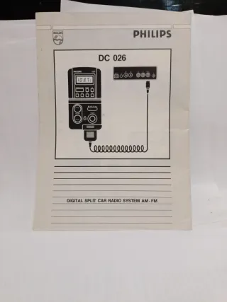 Módulo radio coche Philips DC026