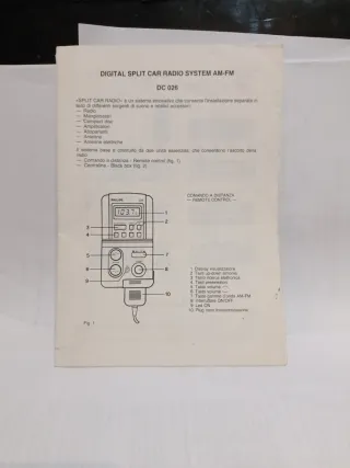 Módulo radio coche Philips DC026