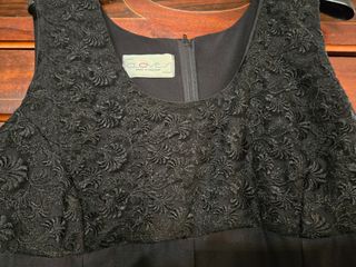 Vestido largo CLOVES negro