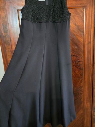 Vestido largo CLOVES negro
