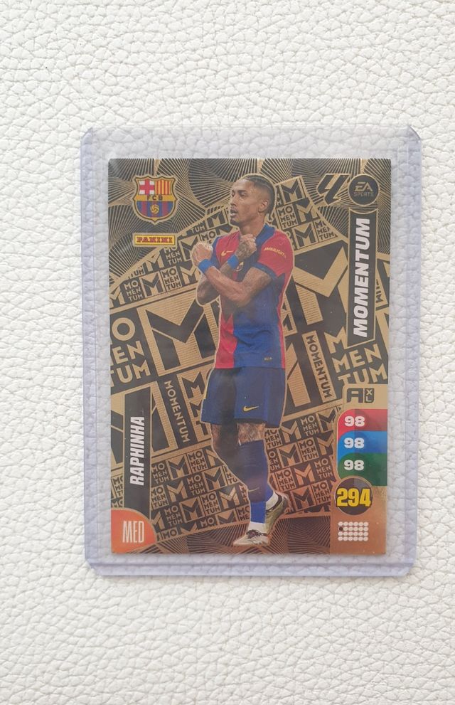 Momentum Raphinha en perfecto estado.