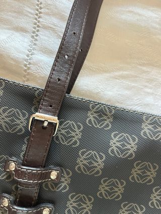 Bolso Loewe Anagramas Marrón