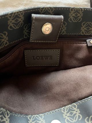 Bolso Loewe Anagramas Marrón