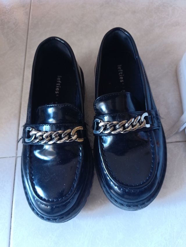 Zapatos niña Lefties negros talla 29